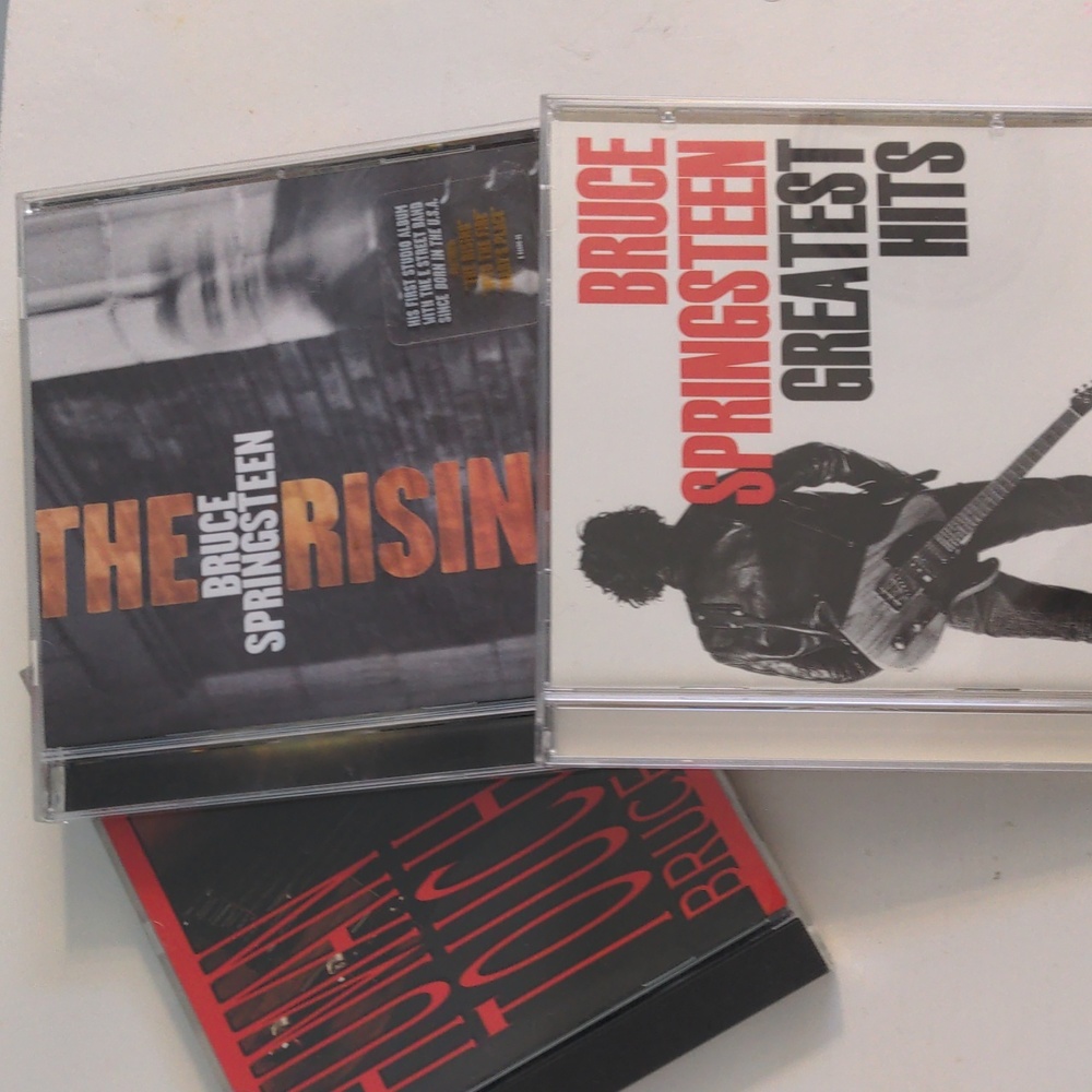 Bruce Springsteen Greatest Hits CD 1995 The Rising CD 2002 Human Touch CD 1992